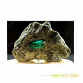 Bescon Mineral Rocks GEM VINES 6 Sides 16MM Dice Set 20 Pack, 5/8" D6 Mineral Rock Dice Set in Assorted Colors